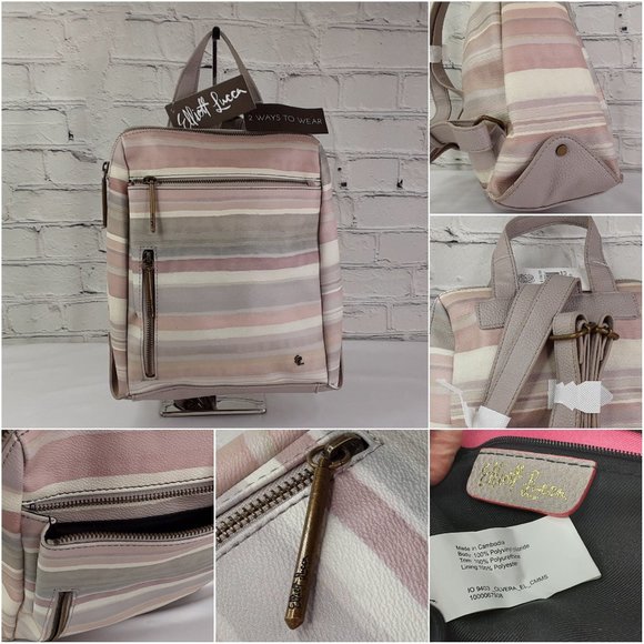 ELLIOTT LUCCA 'OLVERA' BACKPACK FULL SIZE MULTIPLE POCKETS  TOP STRAP - Picture 12 of 16